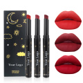 12 classic hot colors long lasting velvety matte lipstick 3pcs set for lips makeup